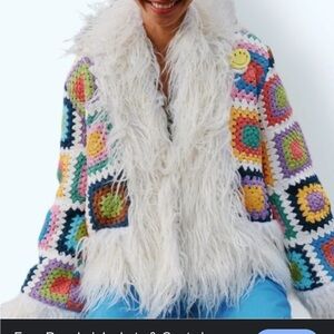 Free People x Sissel Edelbo Miles Crochet Jacket